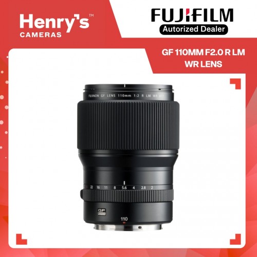 FUJIFILM GF 110MM F2.0 R LM WR LENS